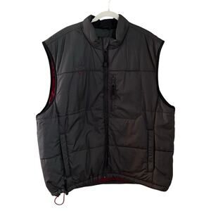Eddie Bauer Ebtek Men’s Size XXL Tall Grey Vest Puffer